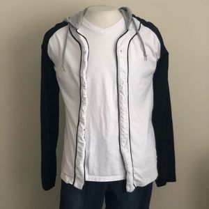 Empyre button up long sleeve hoodie